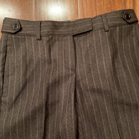 NWOT Brown Wool Theory Dress Pants - Picture 6 of 9
